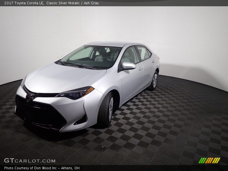 Classic Silver Metalic / Ash Gray 2017 Toyota Corolla LE