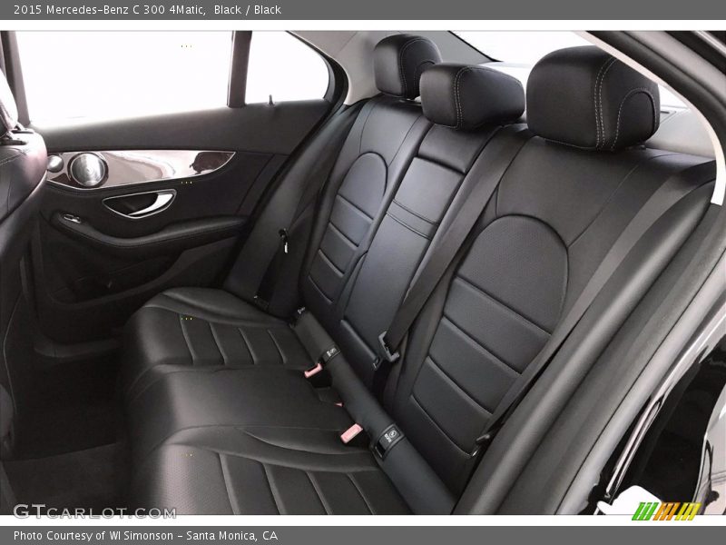 Black / Black 2015 Mercedes-Benz C 300 4Matic