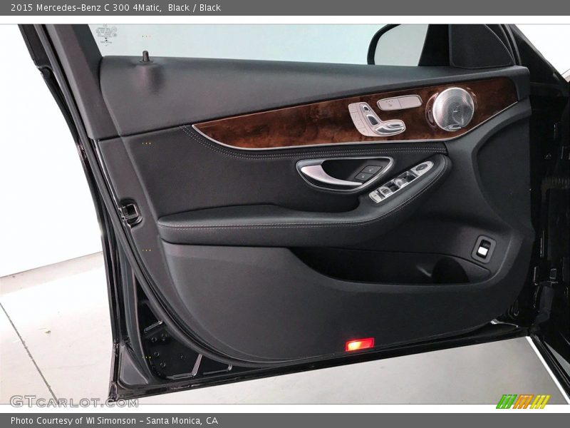 Black / Black 2015 Mercedes-Benz C 300 4Matic