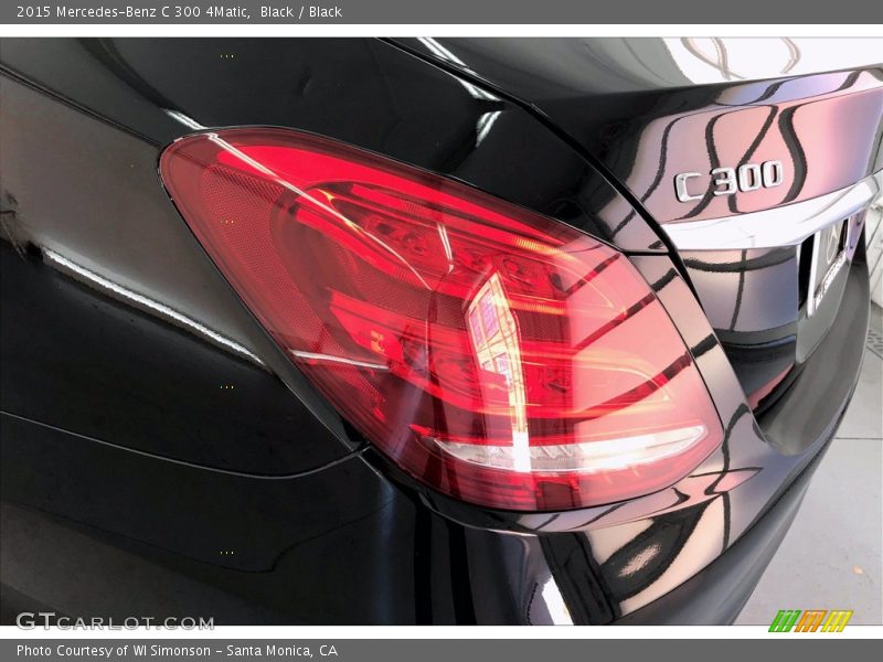 Black / Black 2015 Mercedes-Benz C 300 4Matic