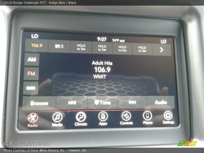 Indigo Blue / Black 2019 Dodge Challenger R/T