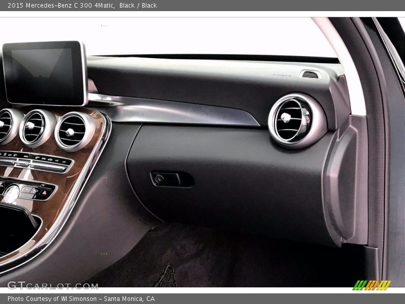 Black / Black 2015 Mercedes-Benz C 300 4Matic