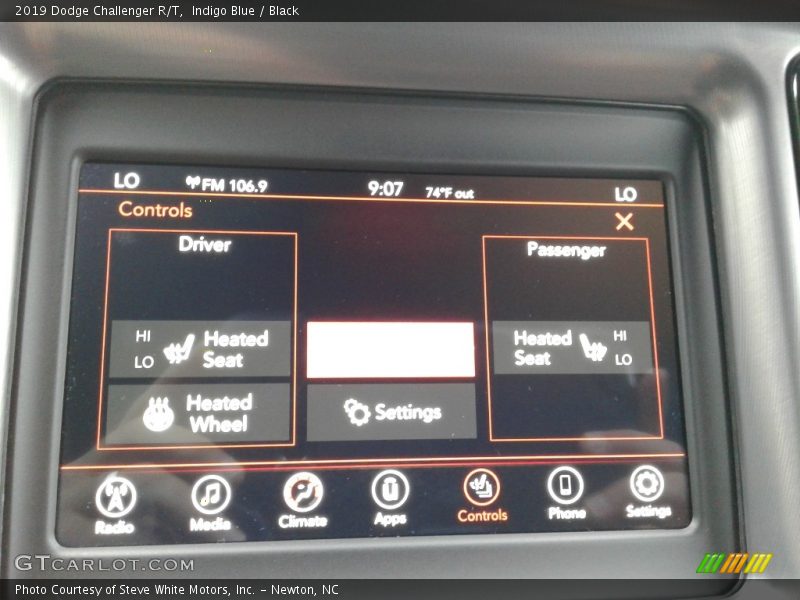 Indigo Blue / Black 2019 Dodge Challenger R/T