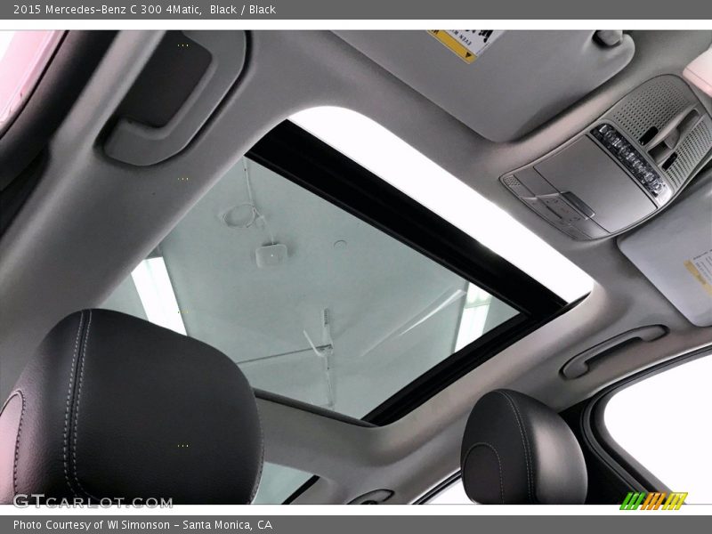 Black / Black 2015 Mercedes-Benz C 300 4Matic