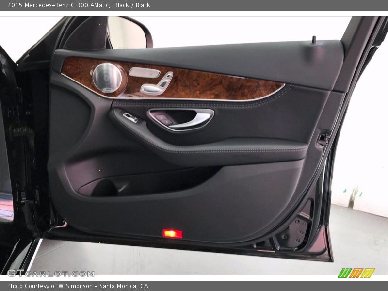Black / Black 2015 Mercedes-Benz C 300 4Matic