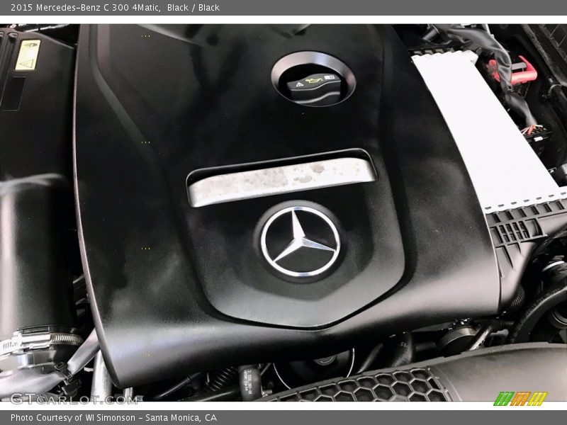Black / Black 2015 Mercedes-Benz C 300 4Matic