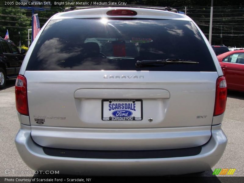 Bright Silver Metallic / Medium Slate Gray 2005 Dodge Caravan SXT