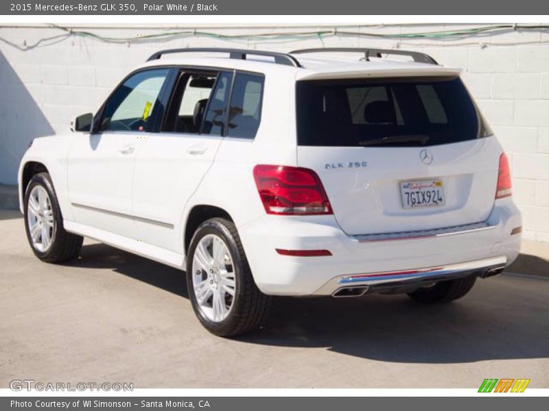 Polar White / Black 2015 Mercedes-Benz GLK 350