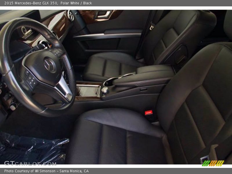 Polar White / Black 2015 Mercedes-Benz GLK 350