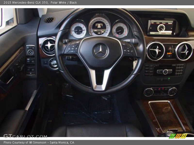 Polar White / Black 2015 Mercedes-Benz GLK 350