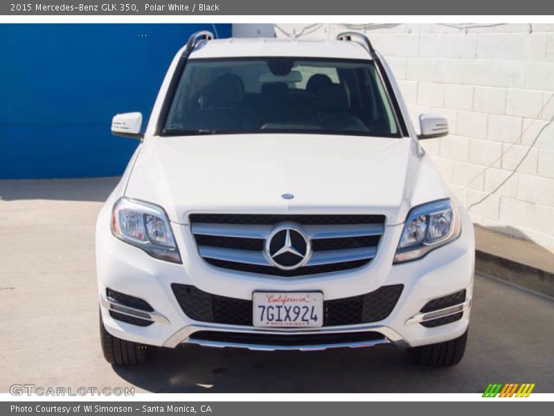 Polar White / Black 2015 Mercedes-Benz GLK 350