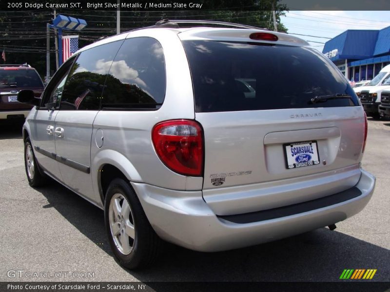 Bright Silver Metallic / Medium Slate Gray 2005 Dodge Caravan SXT