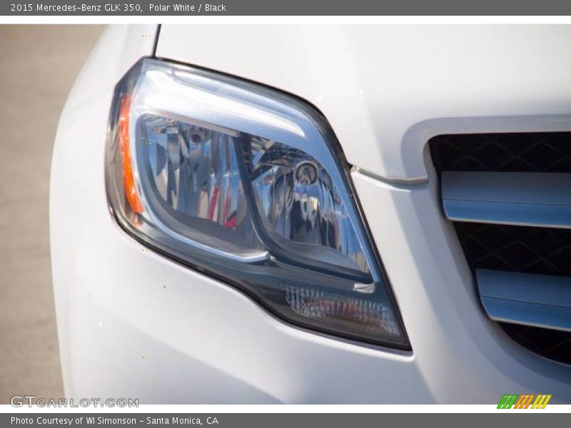 Polar White / Black 2015 Mercedes-Benz GLK 350