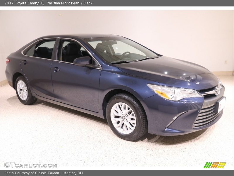 Parisian Night Pearl / Black 2017 Toyota Camry LE