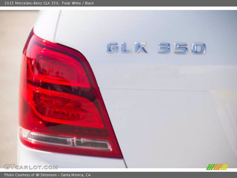 Polar White / Black 2015 Mercedes-Benz GLK 350