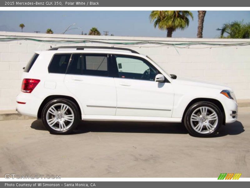 Polar White / Black 2015 Mercedes-Benz GLK 350