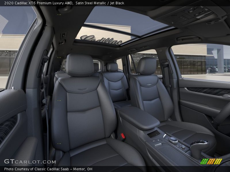 Satin Steel Metallic / Jet Black 2020 Cadillac XT6 Premium Luxury AWD
