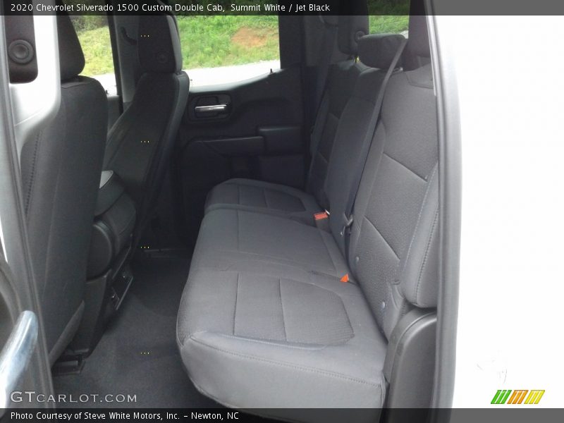 Rear Seat of 2020 Silverado 1500 Custom Double Cab