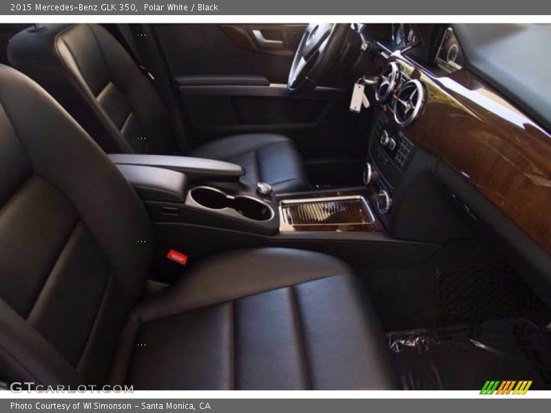 Polar White / Black 2015 Mercedes-Benz GLK 350