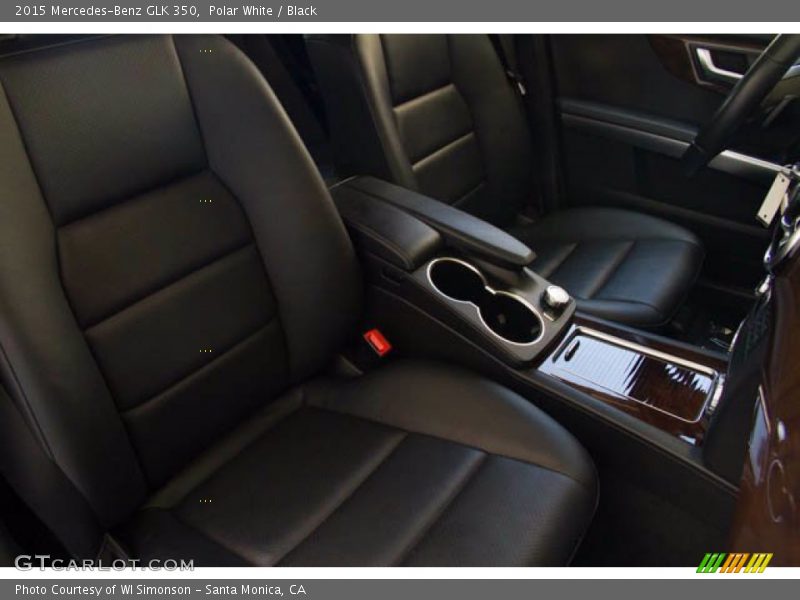 Polar White / Black 2015 Mercedes-Benz GLK 350