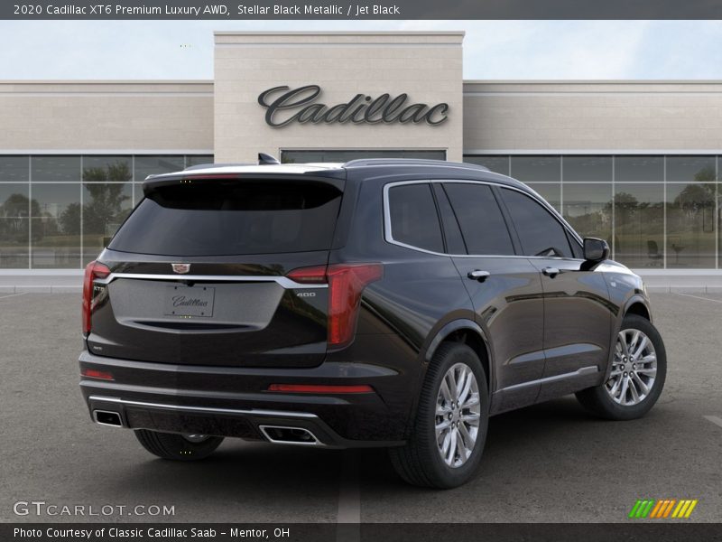 Stellar Black Metallic / Jet Black 2020 Cadillac XT6 Premium Luxury AWD