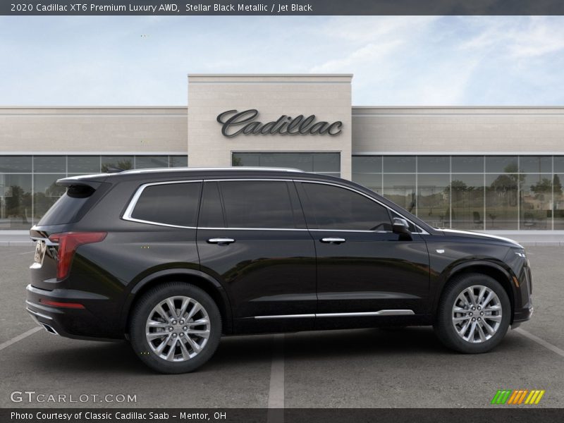 Stellar Black Metallic / Jet Black 2020 Cadillac XT6 Premium Luxury AWD