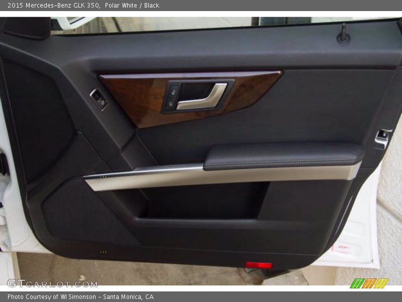Polar White / Black 2015 Mercedes-Benz GLK 350