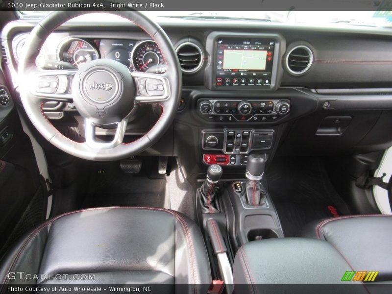Bright White / Black 2020 Jeep Gladiator Rubicon 4x4