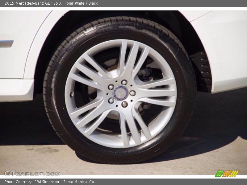 Polar White / Black 2015 Mercedes-Benz GLK 350