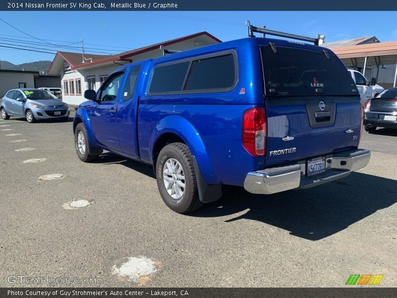 Metallic Blue / Graphite 2014 Nissan Frontier SV King Cab