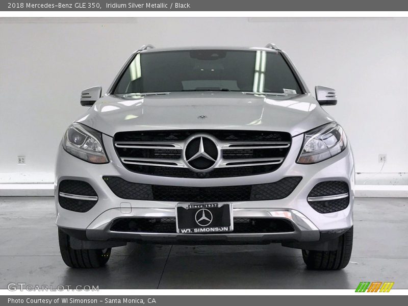 Iridium Silver Metallic / Black 2018 Mercedes-Benz GLE 350