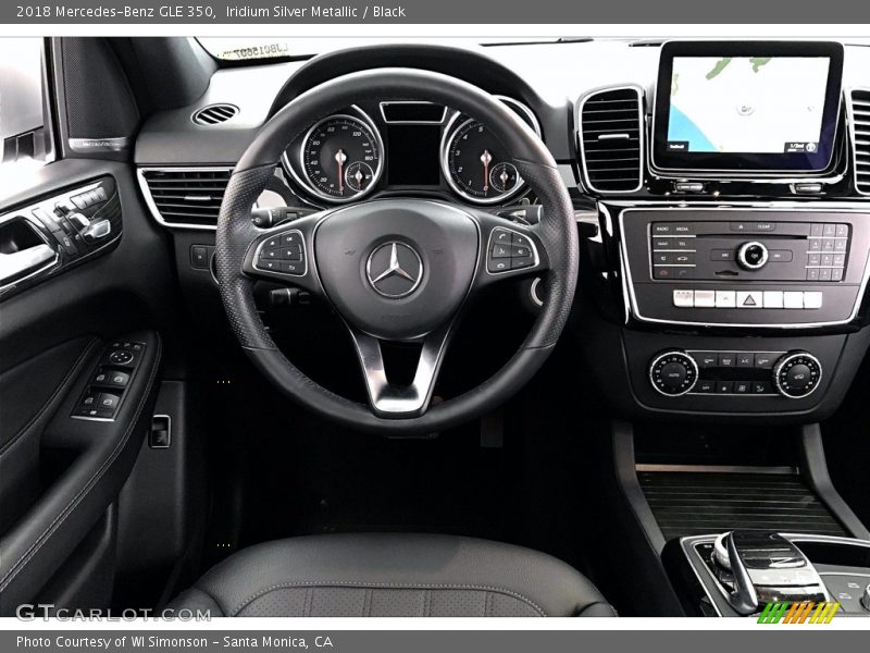 Iridium Silver Metallic / Black 2018 Mercedes-Benz GLE 350