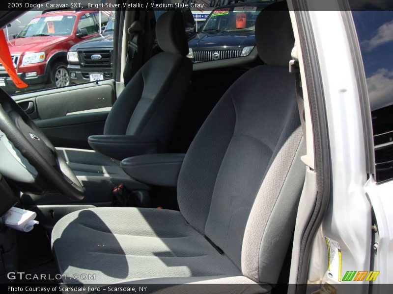 Bright Silver Metallic / Medium Slate Gray 2005 Dodge Caravan SXT