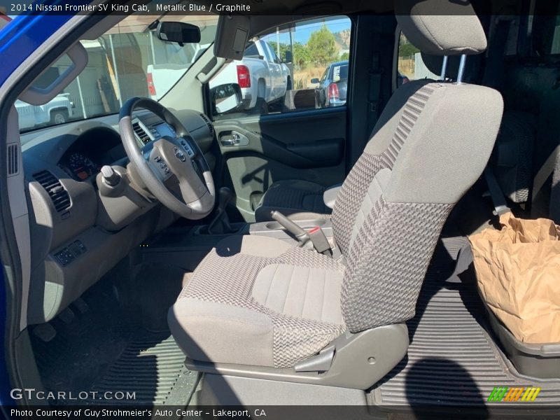 Front Seat of 2014 Frontier SV King Cab