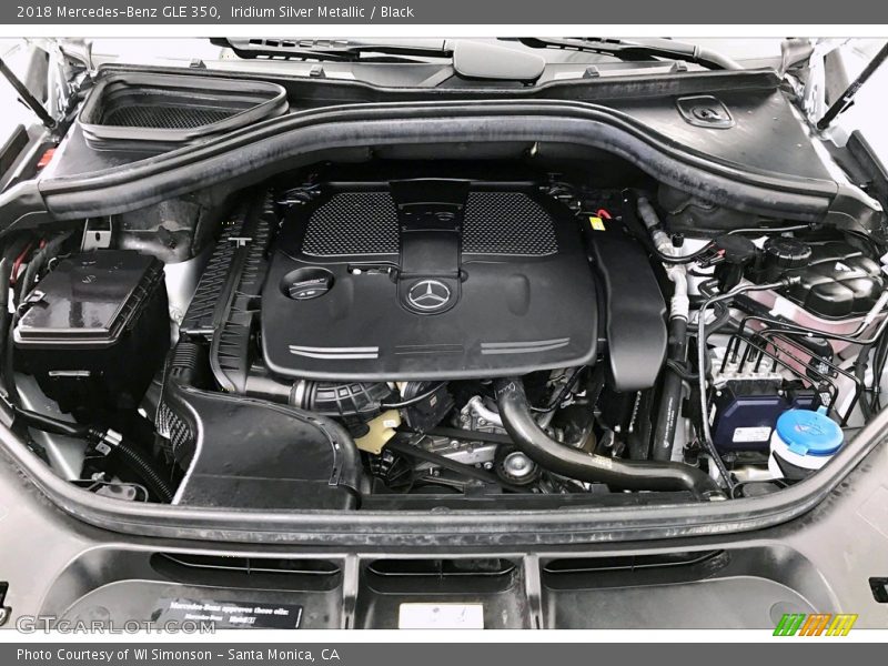 Iridium Silver Metallic / Black 2018 Mercedes-Benz GLE 350