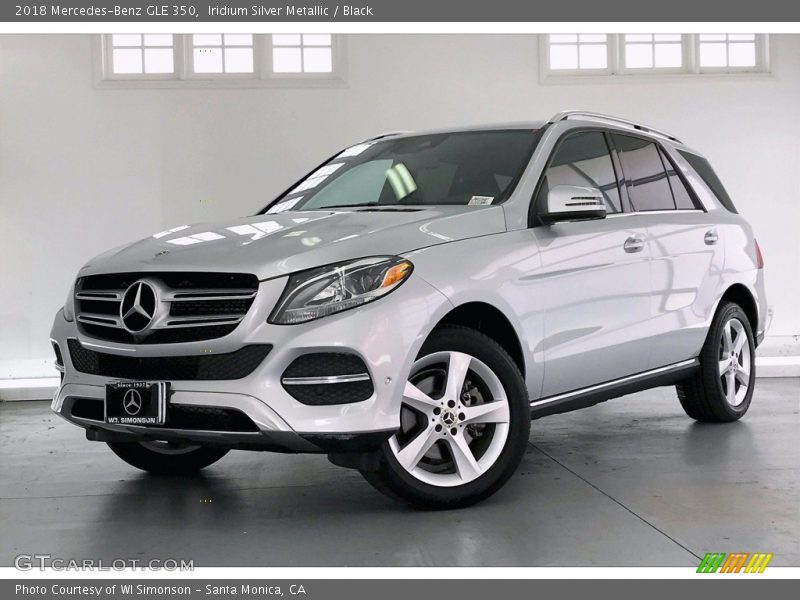 Iridium Silver Metallic / Black 2018 Mercedes-Benz GLE 350