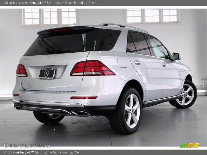 Iridium Silver Metallic / Black 2018 Mercedes-Benz GLE 350
