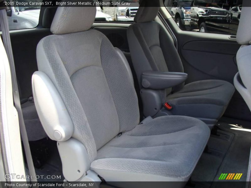 Bright Silver Metallic / Medium Slate Gray 2005 Dodge Caravan SXT