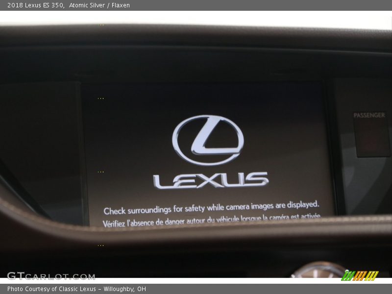 Atomic Silver / Flaxen 2018 Lexus ES 350