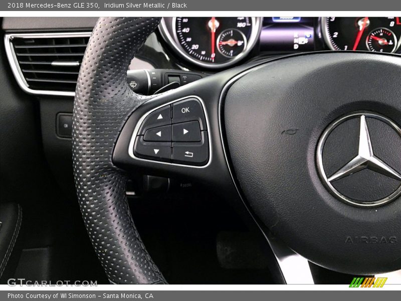 Iridium Silver Metallic / Black 2018 Mercedes-Benz GLE 350