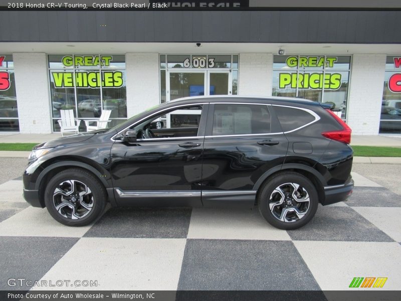 Crystal Black Pearl / Black 2018 Honda CR-V Touring