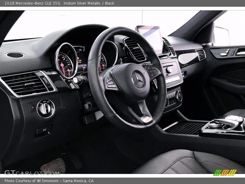 Iridium Silver Metallic / Black 2018 Mercedes-Benz GLE 350