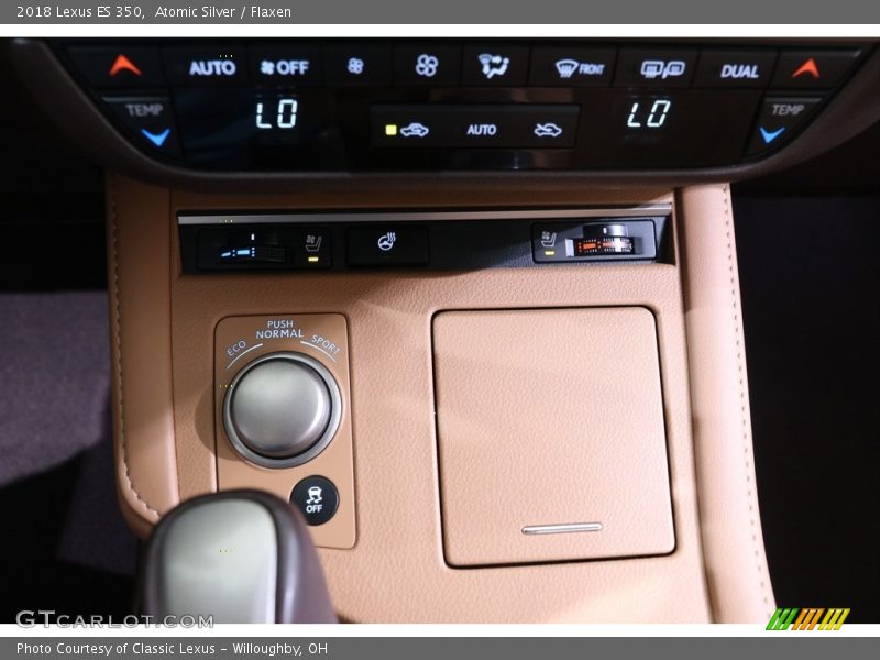 Atomic Silver / Flaxen 2018 Lexus ES 350