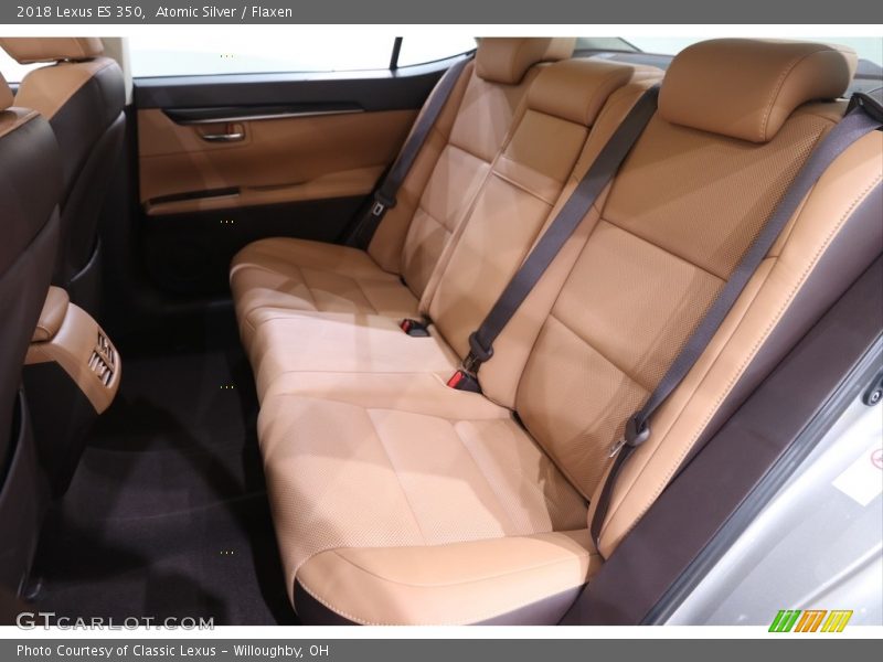 Rear Seat of 2018 ES 350