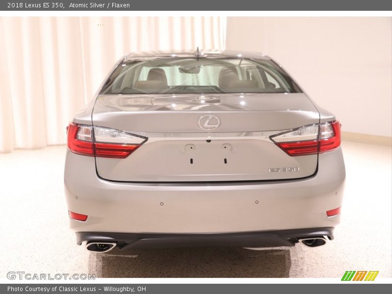 Atomic Silver / Flaxen 2018 Lexus ES 350