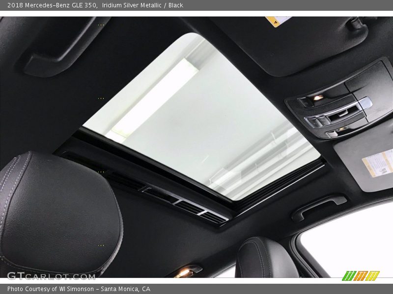 Iridium Silver Metallic / Black 2018 Mercedes-Benz GLE 350