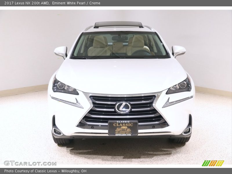 Eminent White Pearl / Creme 2017 Lexus NX 200t AWD