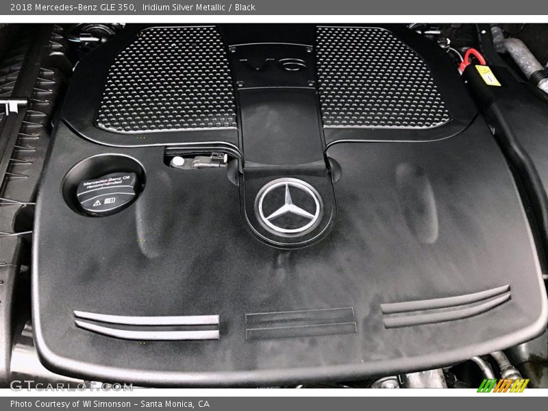 Iridium Silver Metallic / Black 2018 Mercedes-Benz GLE 350