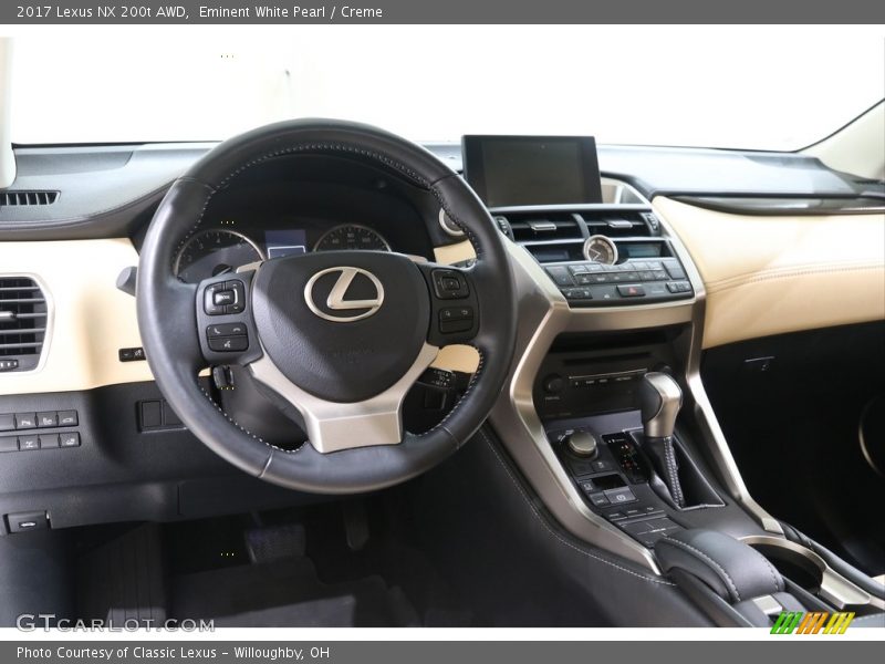 Eminent White Pearl / Creme 2017 Lexus NX 200t AWD