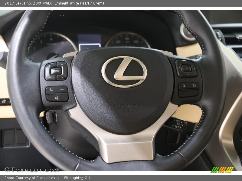 Eminent White Pearl / Creme 2017 Lexus NX 200t AWD